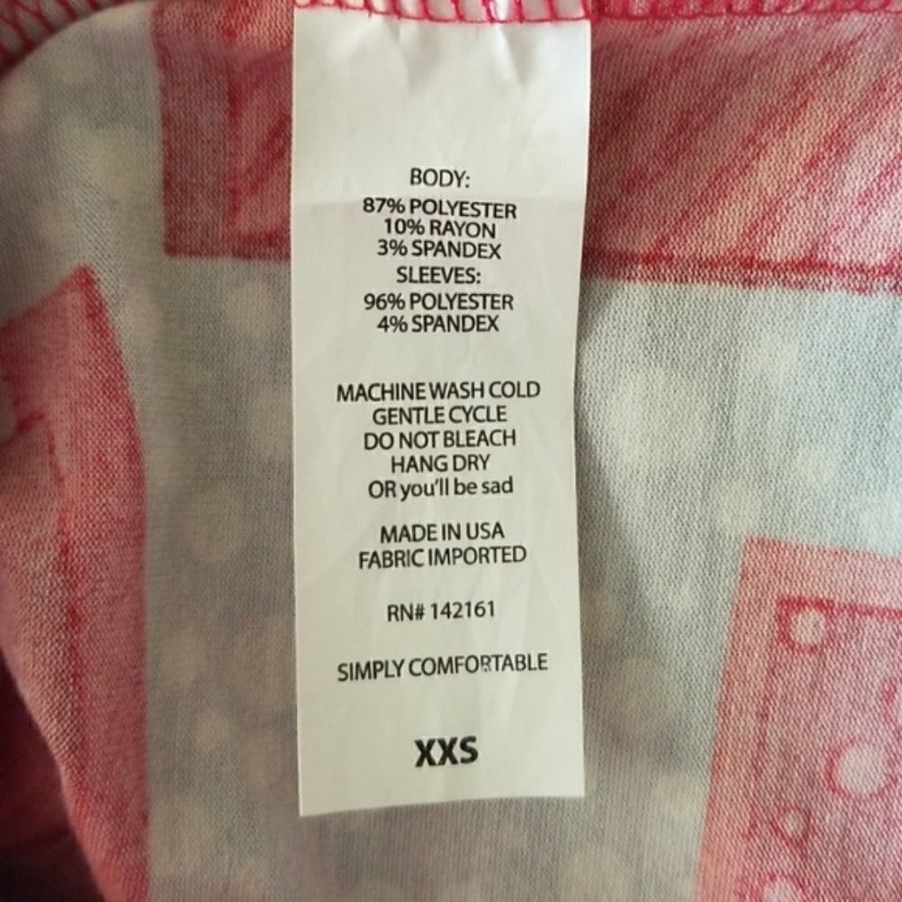 LulaRoe Randy T (XXS) - Picture 3 of 4